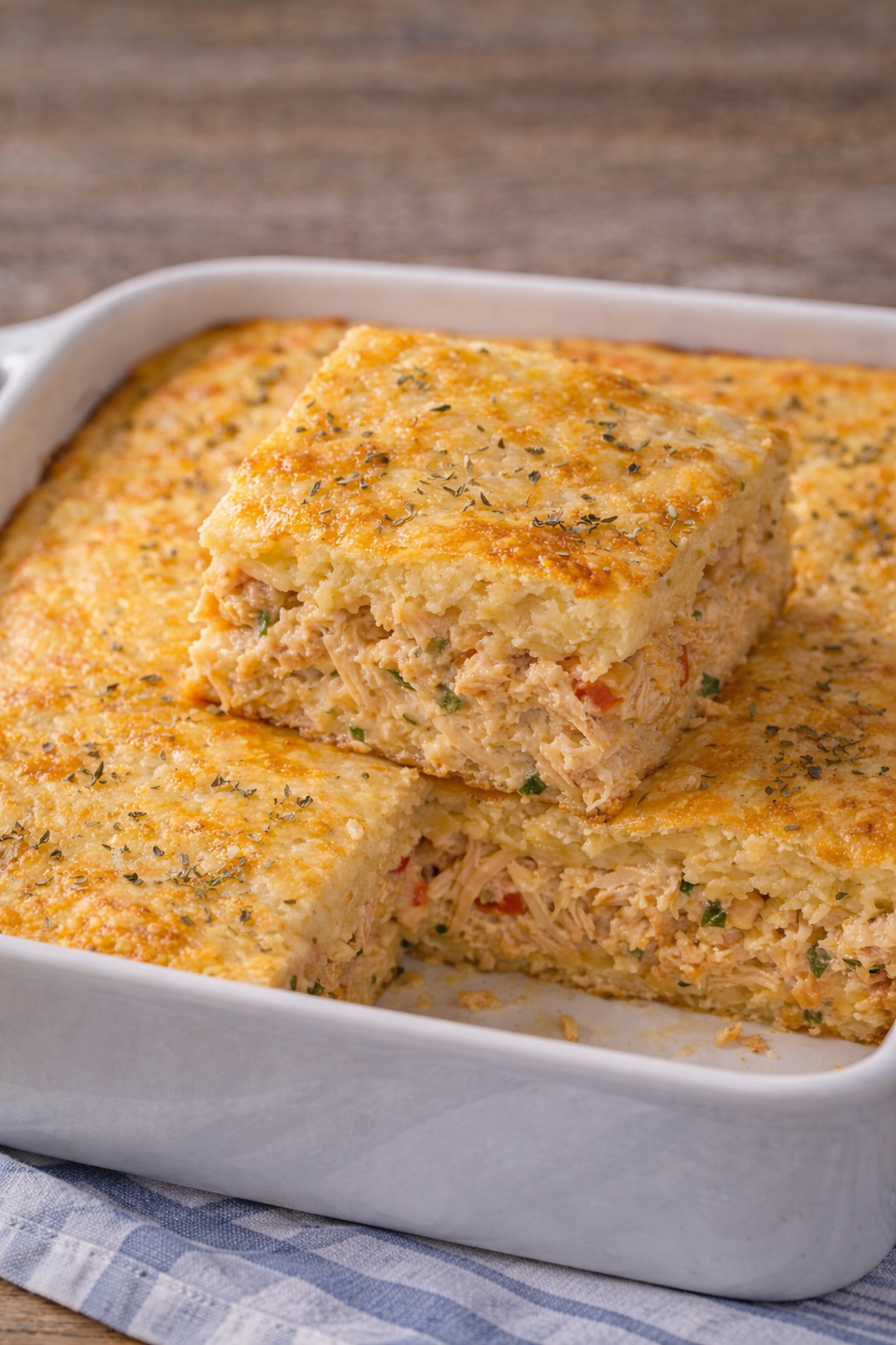 Torta de Frango Cremosa de Liquidificador – Receita Fácil e Rápida