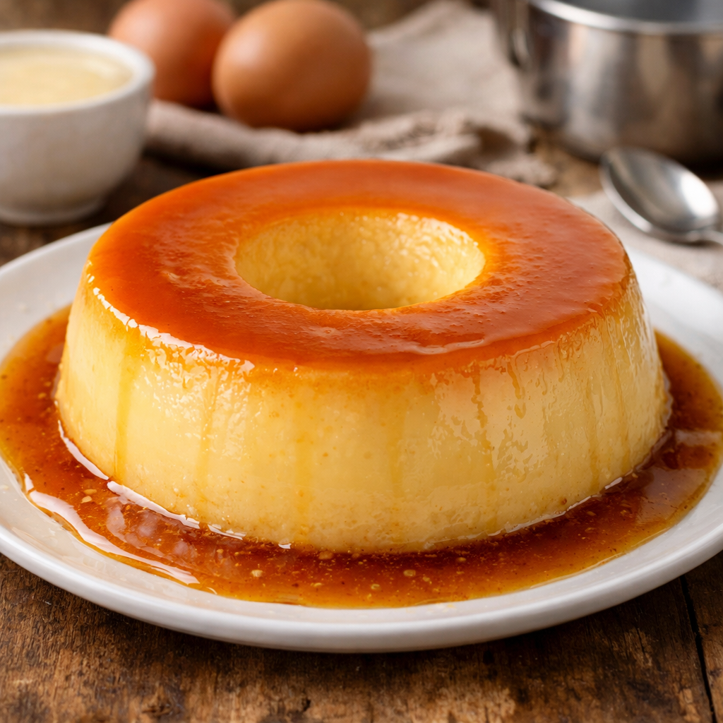 Pudim de Leite Condensado Sem Furinhos Cremoso e Perfeito